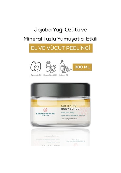 Bahar Babacan Jojoba Yağı Özütü Mineral Tuz Yumuşatıcı Etkili El