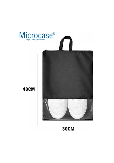 Çok Amaçlı Şeffaf Pencereli Ayakkabı Düzenleyici Seyahat Çantası Hurç 40x30 Cm 15 Adet Al5500