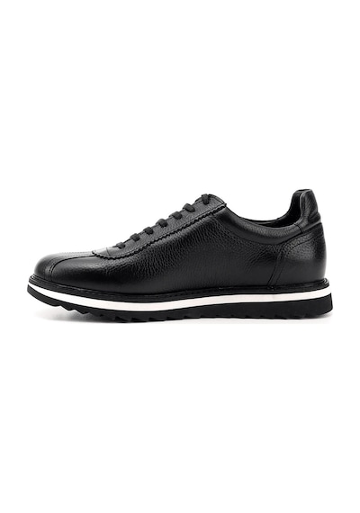 Gönderi(R) Gönderi R Erkek Siyah Bağcıklı Hakiki Deri Comfort Sneaker Ddma80338307 Siyah