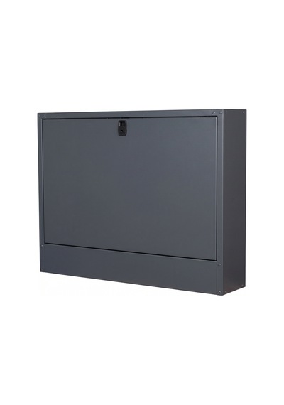 Alfafonet Ziglat 500 Duvar Tipi Laptop Dolabı 700x150x500 Mm Turuncu 70 Kg Taşıma Kapasiteli Kilitli Metal Dolap
