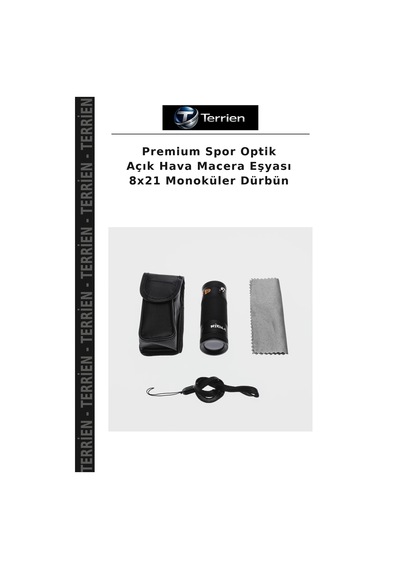 Premium Spor Optik Açık Hava Macera Eşyası 8x21 Monoküler Dürbün Diğer