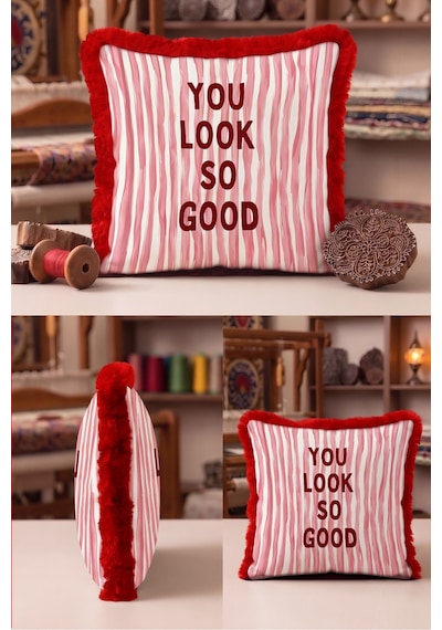 Çizgili Glam Saçaklı Yastık Kılıfı - Yazı Temalı Bohem Beyaz Pembe Bordo Püsküllü Kırlent Kılıfı Yalın Sahil Lime Çizgili Glam Saçaklı Yastık Kılıfı - Yazı Temalı Bohem Beyaz Pembe Bordo Püsküllü Kırlent Kılıfı Yalın Sahil Lime