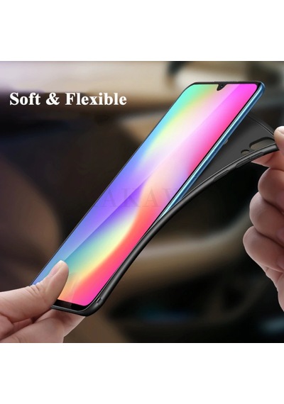Honor 10 Lite Kamera Korumalı Kaliteli Soft Kılıf Siyah