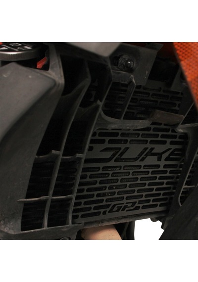 GP Kompozit KTM Duke 250 / 390 2017-2023 Uyumlu Radyatör Koruma Siyah