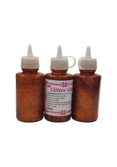 Simli Yapıştırıcı 60 Ml Altın Turuncu Bakır