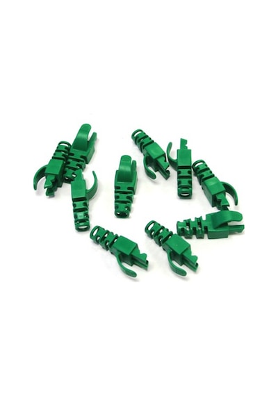 Yeni Nesil Cat. 6 Rj45 Kılıf - Yeşil