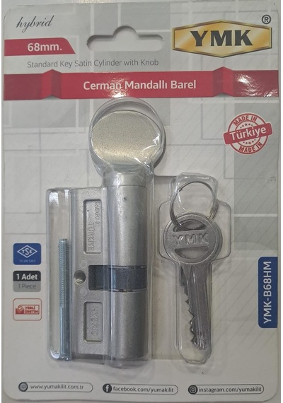 Ymk 68 Mm Cerman Hybrid Saten Mandallı Barel Ymk-b68hm