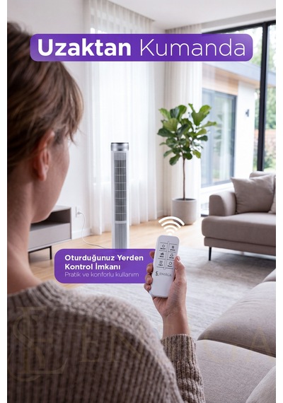 Kule Tipi Fan Uzaktan Kumandalı Led Dokunmatik Sessiz Çalışma 39 İnç Güçlü Soğutma Tower Fan Kule Tipi Fan Uzaktan Kumandalı Led Dokunmatik Sessiz Çalışma 39 İnç Güçlü Soğutma Tower Fan