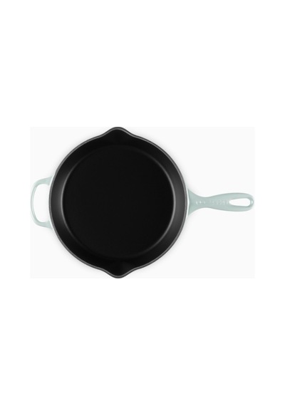 Le Creuset Profesyonel Servis Yüksek Döküm Tava 26 Cm Açık Yeşil 11