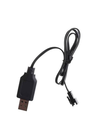 4.8v Oyuncak Araba İçin Usb Siyah Soketli Şarj Cihazı