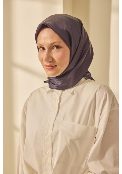 Silk Home Shiny Eşarp 75011-18 Koyu Mor, Lila