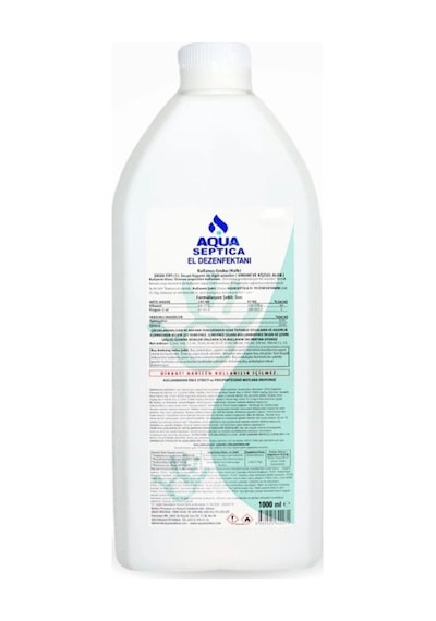 Aqua El Ve Cilt Septica Dezenfektanı 1lt - 6 Adet