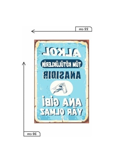 Ana Gibi Yar Olmaz Temalı Ahşap Mdf Tablo