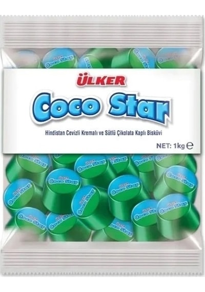 Ülker Cocostar Ikramlık Poşet Çikolata 1 KG