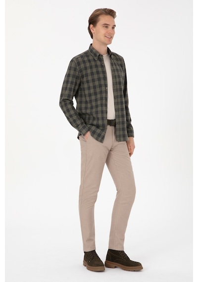U.s. Polo Assn. Erkek Camel Pantolon Kanvas-chino 50309900-vr015 Camel