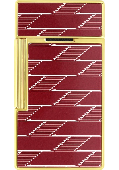 S.t. Dupont Biggy Monogram 1872 Bordo Lake Çakmak 25078 Altın