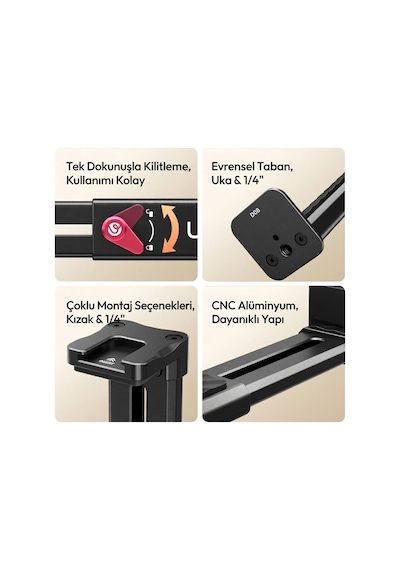 Ulanzi Ca15 Onelock Tablet Tutucu Tripod Aparatı - C072