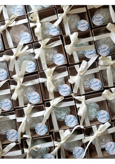 Bernami Mumluk Şamdanpinterest Şakayık Mum Nikah&düğün&nişan&söz&babyshower Hediyelik 100 Adet Süslü Diğer