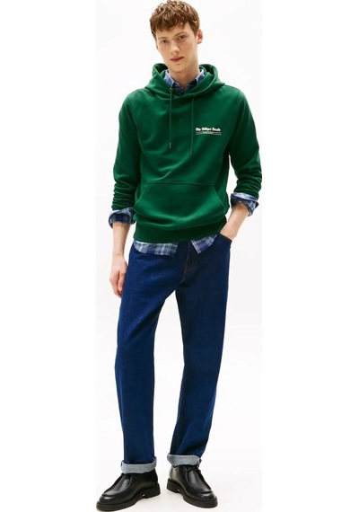 Tommy Hilfiger Hılfıger Herald Grap, Yeşil Erkek Hoodie