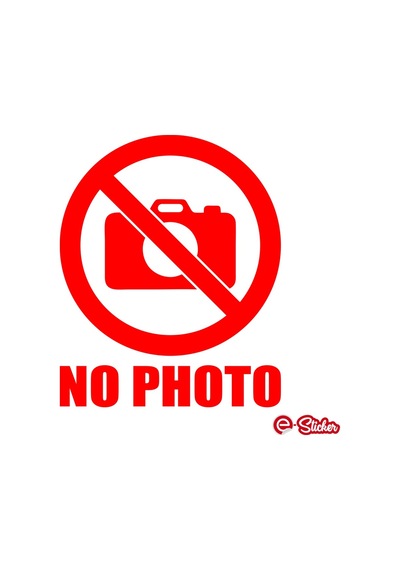 No Photo Oto Sticker Cam Araba Sticker