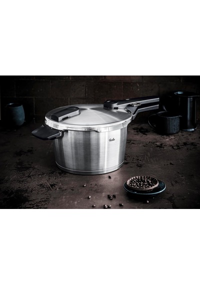Fissler Vitaquick Premium Düdüklü Tencere Set 4,5+2,5 Litre Buharlama Aparatlı Diğer