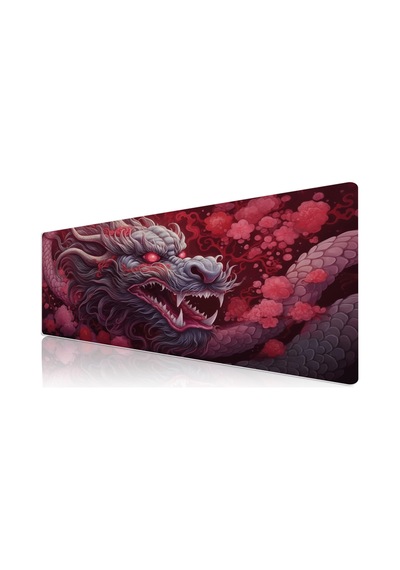Klasse Pro - 10 Farklı Model Dikişli Kenar 90x40 Cm Oyuncu Gaming Mouse Pad Fury Longhua, 90x40 Cm Sku: Mır8690010052063