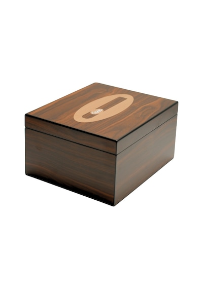 Premiumquality Polermo Kahverengi Sedir Humidor Puro Kutusu - Tr9639