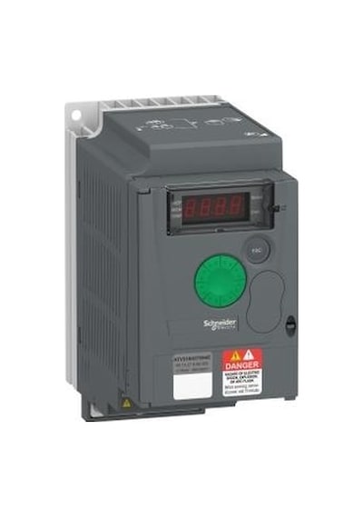 Schneider Electric ATV310h075N4E Değişken Hızlı Sürücü Atv310, 0.75 KW 1 Hp 3 Fazlı, Filtresiz