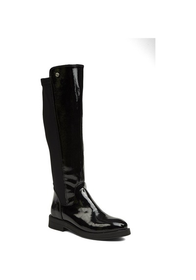 Pierre Cardin® | Pc-52066-3076 Siyah Kırısık - Kadın Çizme Siyah