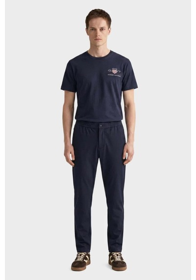Gant Erkek Lacivert Regular Fit Smart Jogger Pantolon-15238 Gant Erkek Lacivert Regular Fit Smart Jogger Pantolon-15238