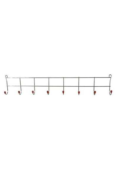 Kral Kr-04 Düz Duvar Askısı 8 Kollu Metal - 12'li Paket Diğer
