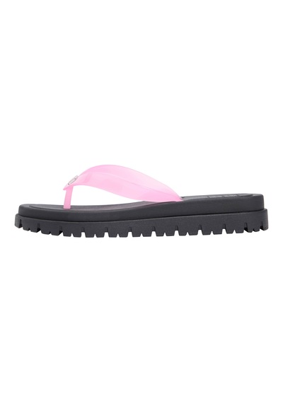 Tommy Hilfiger Kadın Marka Logolu Günlük Kullanıma Uygun Pembe4 Terlik En0en02954 Tox