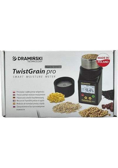 Dramınskı Twist Grain Pro Tahıl Nem Ve Rutubet Ölçer
