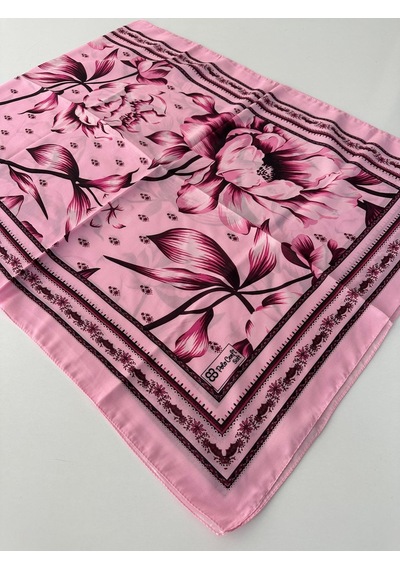 Polo Craft Soft Pamuklu Şal Pembe Serisi Fzy1003-48141 Çok Renkli