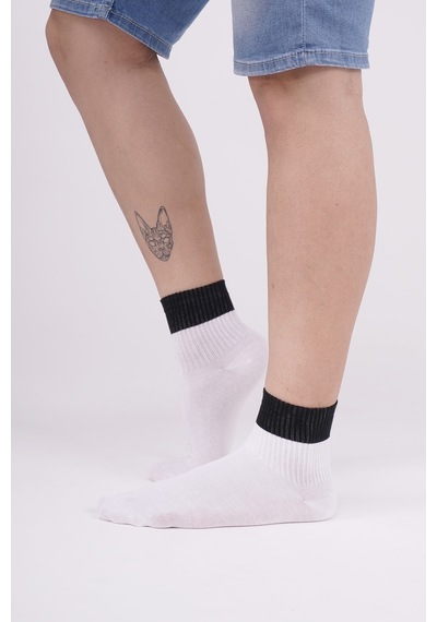 The Socks Company 3 Çift Erkek Beyaz Tenis Çorabı 23SDCR975P Beyaz The Socks Company 3 Çift Erkek Beyaz Tenis Çorabı 23SDCR975P Beyaz