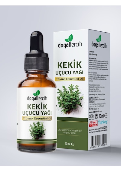 Doğal Tercih Kekik Uçucu Yağı 10 Ml , Seyreltilmemiş Saf