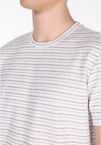 Colin's Colins Regular Fit Yuvarlak Yaka Çizgili Erkek Siyah Kısa Kol Tişört Cl1074210 Q1.v2 Bks Black Stripe Colin's Colins Regular Fit Yuvarlak Yaka Çizgili Erkek Siyah Kısa Kol Tişört Cl1074210 Q1.v2 Bks Black Stripe