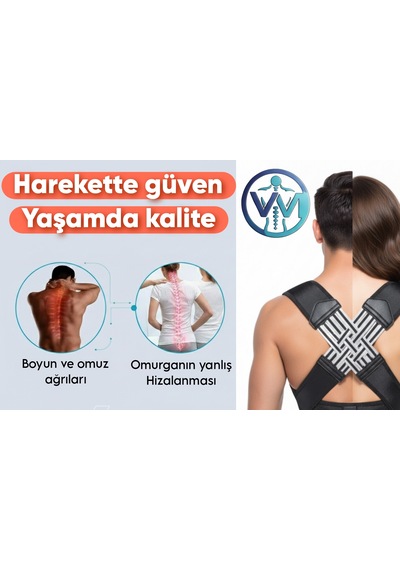 Ortopedik Dik Duruş Korsesi Kamburluk Sırt Omuz Korse Dik Durmak Için Dik Durma Aparatı Kambur Kifoz