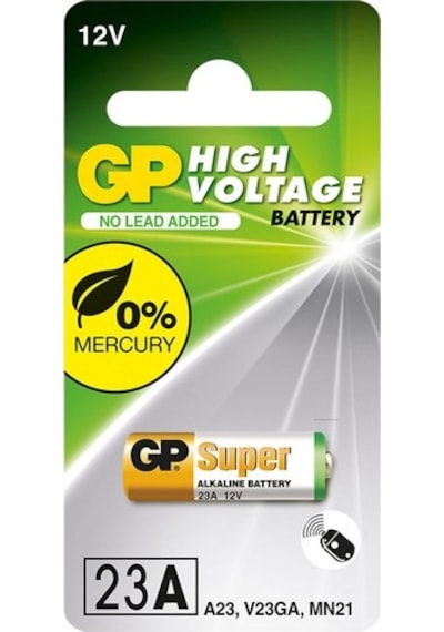 GP Super 23A-C5 MN21 12V Alkalin Pil