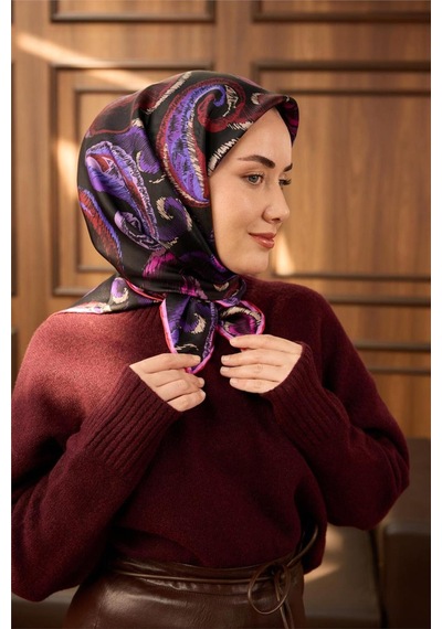 Silk Home Twill İpek Eşarp 11490-17 Siyah