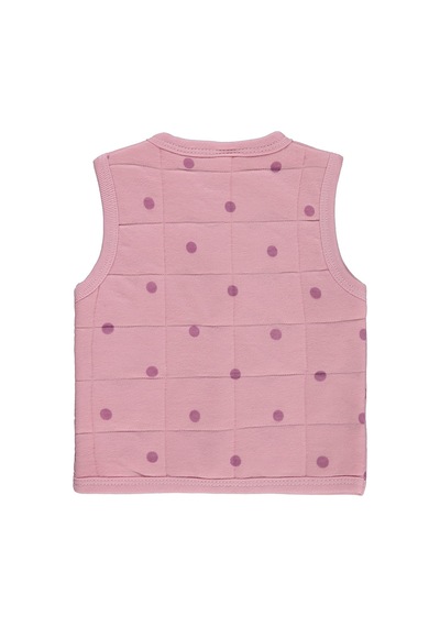 Civil Baby Puan Emp Fiyonklu 6-18 Ay Yelek - Pembe