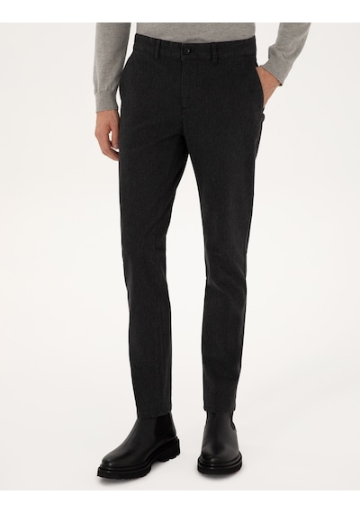 Pierre Cardin Erkek Siyah Pantolon Kanvas-chino 50317228-vr046 Siyah