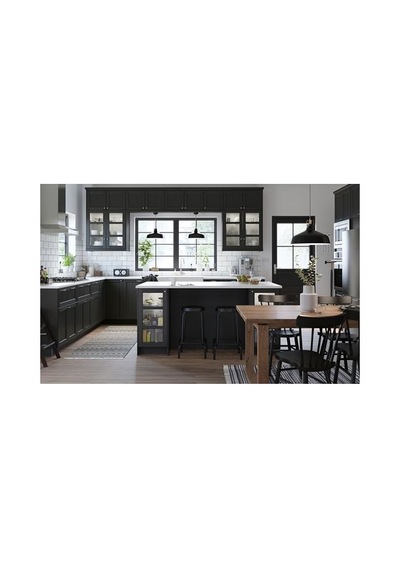 Ikea Ranarp Sarkıt Lamba, Siyah, 38 Cm