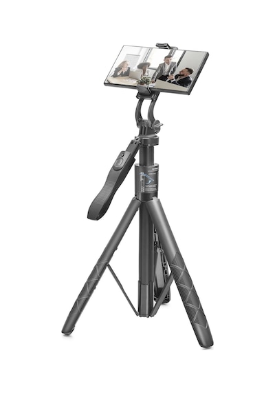 Telefon Tripodu Ve Selfie Çubuğu Bluetooth Kumandalı 153 Cm Siyah Nd1049