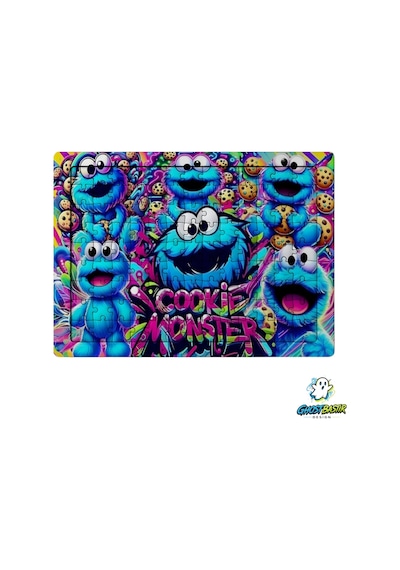 Ghostbastır Design Susam Sokağı 99 Parça Ayaklı Puzzle Dekoratif Çocuk Yapbozu 0199