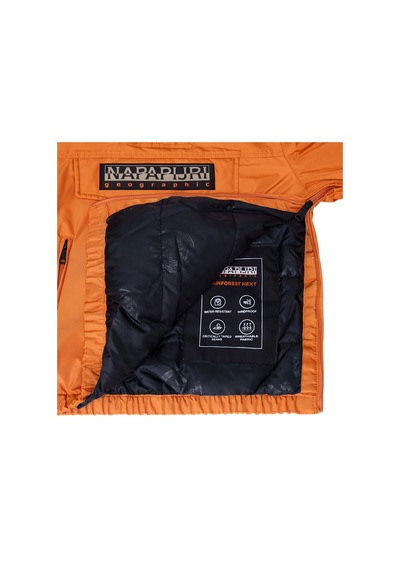 Napapıjrı Napapijri Rainforest Next P Erkek Çocuk Turuncu Outdoor Ceketi 35682