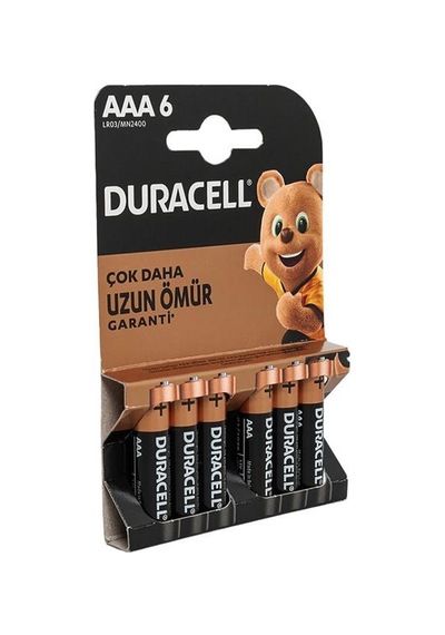 Duracell Basic İnce Aaa Kalem Pil 6'lı