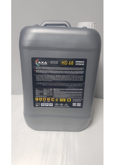 Axa Lubricants Hd 68 Hidrolik Sistem Yağı 10 L