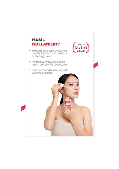 Leke Karşıtı Aydınlatıcı Ampül Astaxanthin Içerikli, Cilt Tonu Eşitleyici Aydınlatıcı Bakım 30ml