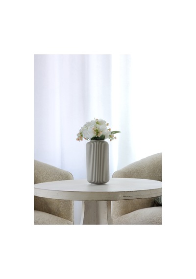 Modern Dekoratif 20 Cm Beyaz Beyaz